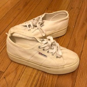 Superga platform White size 38